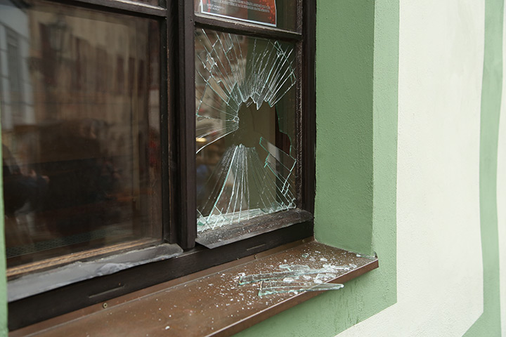 A2B Glass are able to board up broken windows while they are being repaired in Shoreham By Sea.